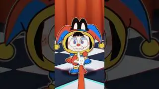 Labubu, but it's Pomni (Labubu Zimomo Animation)