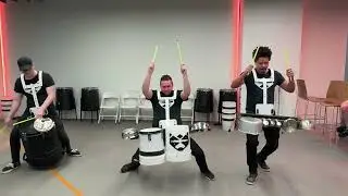 Trash Panda Drum Group at AdvancedMD offices