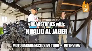 BMTV Roadstories x Khalid Al Jaber - Motogarage Tour and Traveller Guide Interview/Podacst
