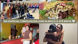 Fomos ao boliche com eles| almoço na mamis| momento de alegria e adoração e despedida | LAIS VELOSO