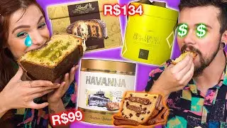 PROVANDO os PANETONES MAIS CAROS de 2020 | KOPENHAGEN, LINDT, HAVANNA, OFNER