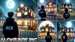 How to Create 3D AI Alone Boy Photos with Your Name | Bing Image Creator 2025 Tutorial