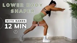 12-Min Booty Burn: Resistance Band Lower Body Blaster at Home