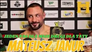 Mateusz Janur zdobywa prawowity pas wagi średniej na FEN 60 &ndash; efektowna wygrana przez gilotynę!