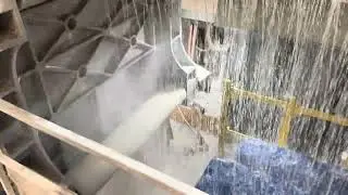 Pinhe multi wire saw machine wire mesh pressing type