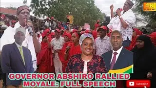 Governor Abshiro's Statements to Team Machoole @Naomi @Kello @Chutte