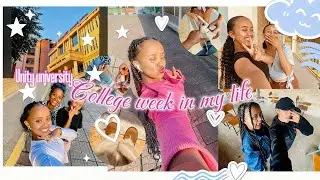 COLLEGE WEEK IN MY LIFE (UNITY UNIVERSITY) digital diary 🧚🏻&zwj;♀️🫰🏼 