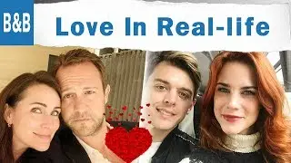 Real life patners of bold and the beautiful Cast