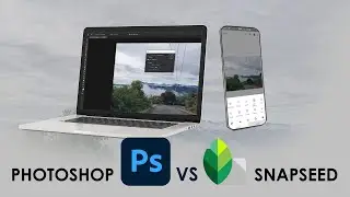 Photoshop VS Snapseed, Remove Object