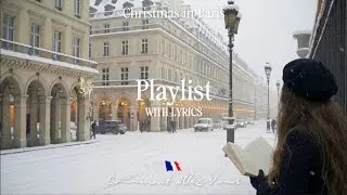 No Repeat | 🍷 Relaxing French Songs with Lyrics | Female + Male Vocals, Duet | Christmas in Paris