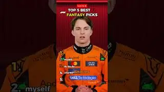 Top 5 Best F1 Fantasy Picks
