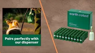 Earth Rated Dog Poop Bags - 270 Count, Lavender Scented | A Walk Essential |