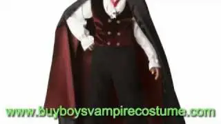 Boys Vampire Costume | Infant Teen Adult Vampire Costume