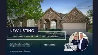 SOLD - 7223 Diamond Falls Ln, Spring, TX 77389