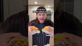 Пробую лайфхак Jersey Mikes In-N-Out! Это было ТАК ХОРОШО! #jerseymikes #jerseymikessubs #innout