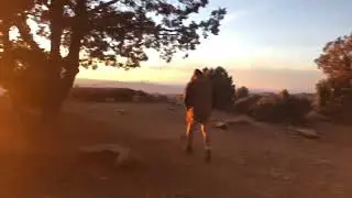 Day hike by Badger Trail and Drive to Windy Point campground in Mohave County, Arizona.