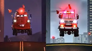 Rescue Squad Mater | Remake + Original Comparison