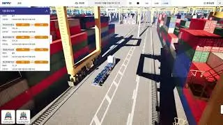 [Digital Twin] - Busan Port Authority Transshipment Location Optimization Simulation