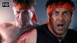 Champion Climax - सनी देओल ने जान पर खेलकर बचाई बच्चे की जान - Sunny Deol, Rahul Dev - HD