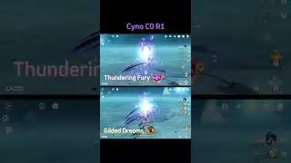 Cyno C0R1 Thundering Fury & Gilded Dreams set