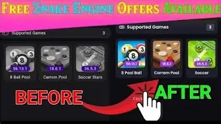 FREE SNAKE ENGINE IN CARROM POOL #carrompool #viral