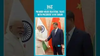 PM Modi And Xi Jinping Hold Bilateral Talks In Tianjin Ahead Of SCO Summit In China | #shorts