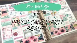 Plan With Me | New Erin Condren 2020 | Beauty | ft. Paper Candy Art | ECLP Vertical