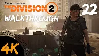 The Division 2 Walkthrough Part 22 - Agent Brooks Support - No Commentary (4k PS4 Pro)