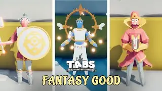 TABS Fantasy Good Campagin - All Levels Walkthrough (Totally Accurate Battle Simulator)