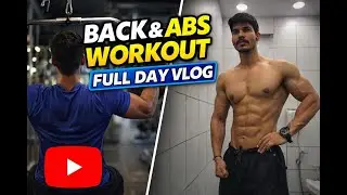MY BACK & BICEPS ROUTINE | Full Day Gym Vlog | Coach Dhananjay |diet | my client progress