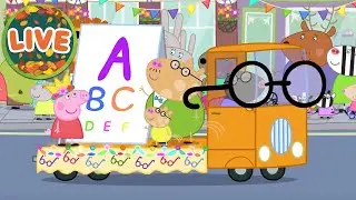 ☀️Peppa Pig&rsquo;s SUMMER Holiday Adventures LIVE! 🏖️ | English Full Episodes Cartoon |Travel Days Out 🎡🚗