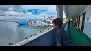 perjalanan dari Pelabuhan Sorong, Papua Barat