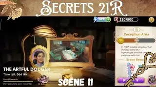 June's Journey Secrets 21r Scene 11 Reception Area Word Mode 4k 