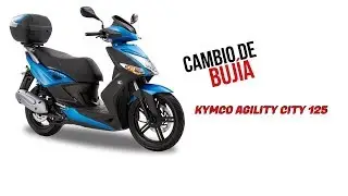 Cambio de bujía en una Kymco Agility City 125
