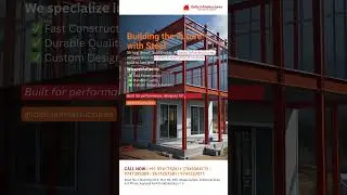 PEB Steel Structures #builderinbangalore #construction #steelbuilding #steelconstruction #peb