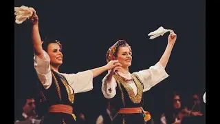 Devojačko nadigravanje iz Crne Trave - KUD 