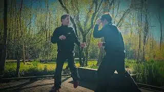 Lishan Mantis boxing. Sparring