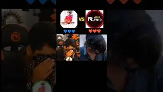 Riot face reveal vs Hello rowdy face reveal #facereveal #hellorawdy #riotff #ffshorts