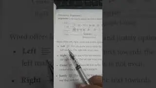 Formatting Text in Word 2013, Paragraph formatting, Changing Alignment for class 4