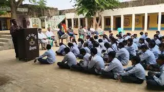 National Unity Day.... GSSS Jailaf... Speech... Sh. Lokesh Kumar ji PPL....