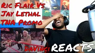 Jay Lethal vs Ric Flair- Promo Face off Full | REACTION