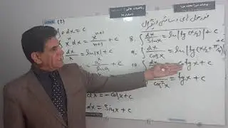 L 2, فورمول های اساسی انتیگرال