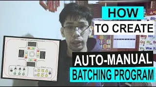 #Arduino #PLC #Ladder #Simulator 2 | AUTOMATIC - MANUAL CONTROL | BATCHING PROGRAM