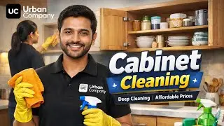 Urban Company Cleaning | Kitchen Deep Cleaning Service | Urban Clap India | Cleaning Video