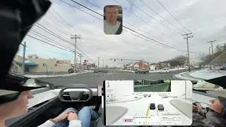 Distracted multi lane cross