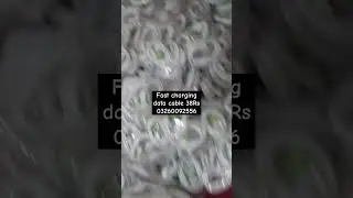 fast charging message and data transfer option cable just 38 Rs
