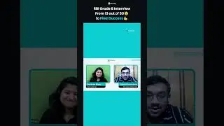 RBI Grade B Topper Reveals 13 out of 50 Interview Setback | Last Attempt Mindset Strategy