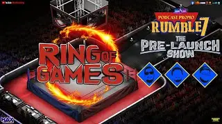 RING OF GAMES 2 - Podcast Promo Rumble7 Pre-Launch Show! (WRESTLING HOUSE OF GAMES)