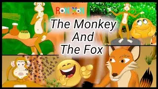 The Monkey And The Fox | Grandma's Story | English Story | Cartoon | Animation