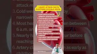 7 Heart Attack Facts Everyone Should Know